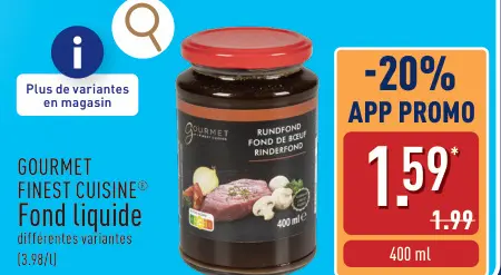 Offre: Fond liquide