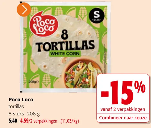Promotie: Tortillas