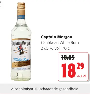 Promotie: Caribbean White Rum