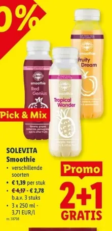 Promotie: Smoothie