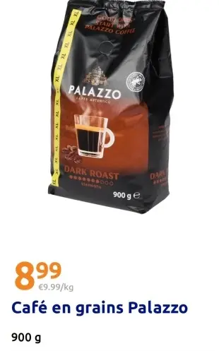 Offre: Café en grains Palazzo
