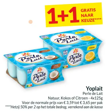 Promotie: Perle de Lait