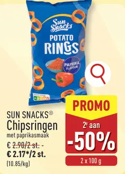 Aanbieding: SUN SNACKS® Chipsringen