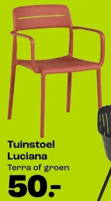 Promotie: Tuinstoel Luciana