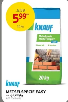 Aanbieding: Metselspecie easy