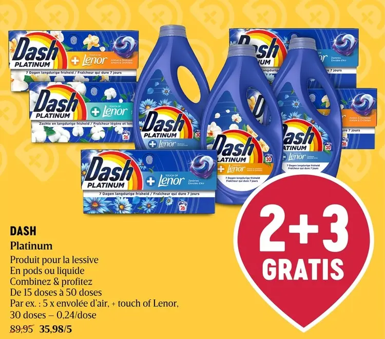 Offre: Dash Platinum