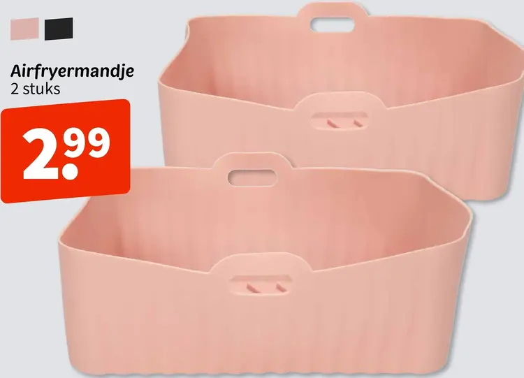 Promotie: Airfryermandje