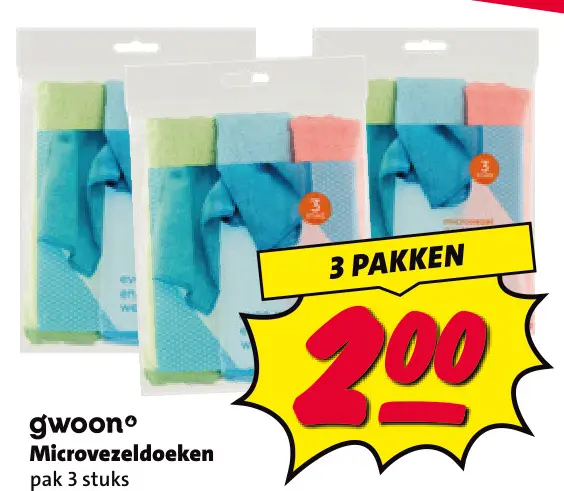 Aanbieding: Microvezeldoeken