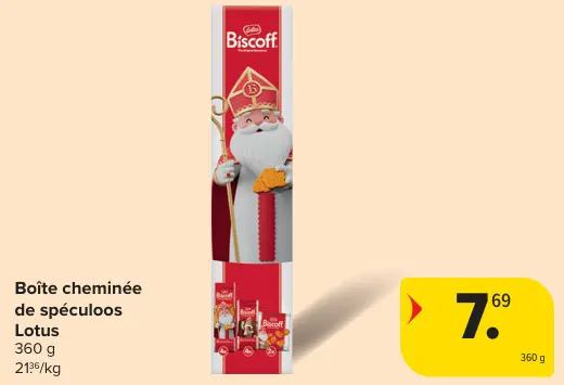 Offre: Boîte cheminée de spéculoos