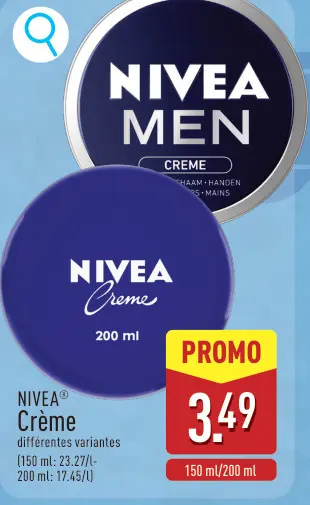 Offre: Crème