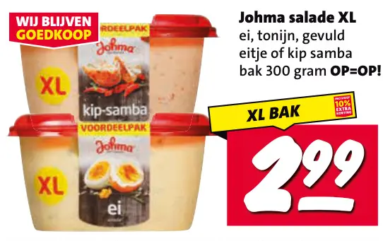 Aanbieding: Johma salade XL