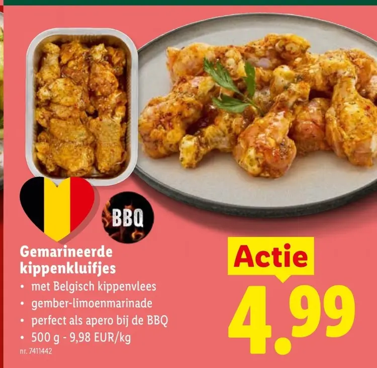 Promotie: Gemarineerde kippenkluifjes