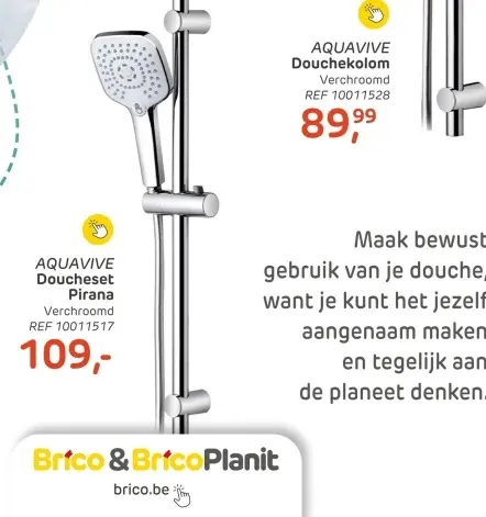 Promotie: Douchekolom