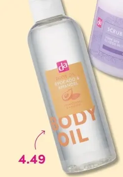 Aanbieding: Body oil avocado & amandel