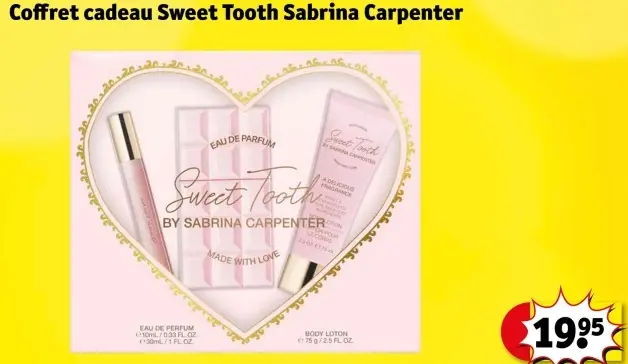 Offre: Coffret cadeau Sweet Tooth Sabrina Carpenter