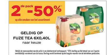 Aanbieding: FUZE TEA