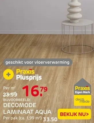 Aanbieding: Decomode laminaat aqua