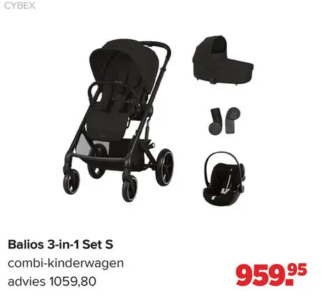 Aanbieding: Balios 3-in-1 Set S