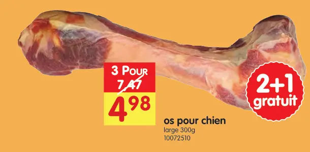 Offre: os pour chien