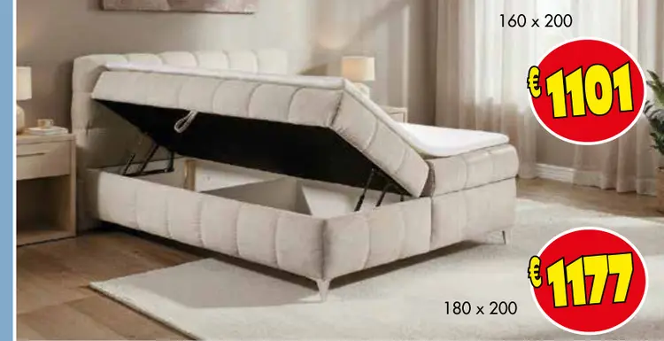 Promotie: Bed