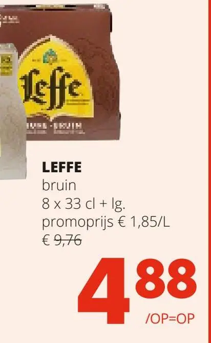 Aanbieding: Leffe