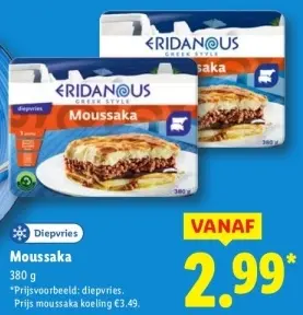 Aanbieding: Moussaka