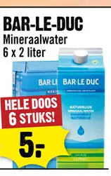 Aanbieding: Mineraalwater