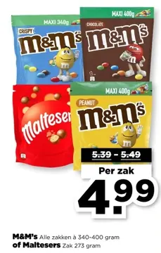 Aanbieding: M&M's of Maltesers