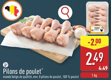 Offre: Pilons de poulet