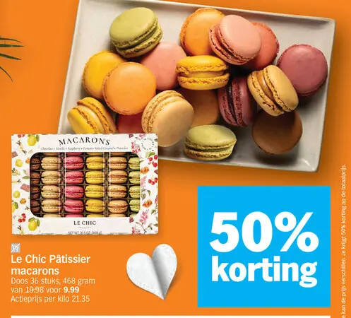 Promotie: Le Chic Pâtissier macarons