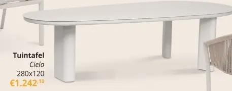 Promotie: Tuintafel Cielo