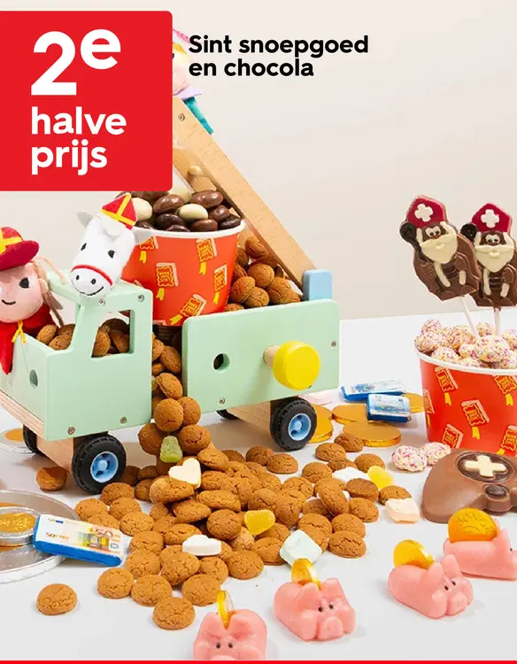 Promotie: Sint snoepgoed en chocola