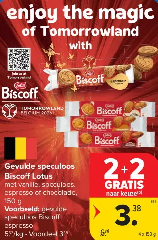 Promotie: Gevulde speculoos