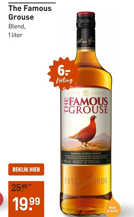 Aanbieding: The Famous Grouse