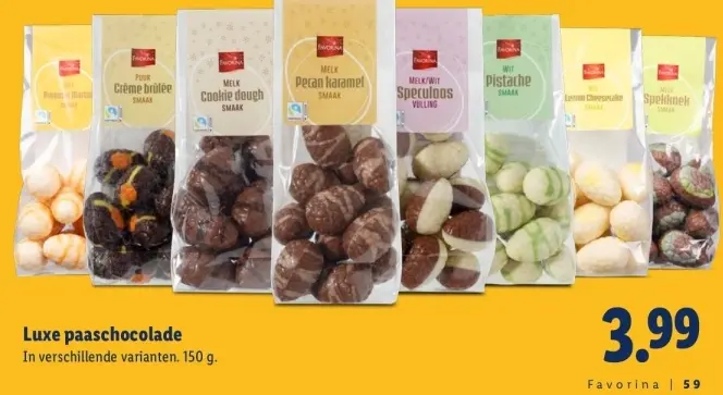 Aanbieding: Luxe paaschocolade