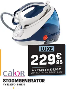 Aanbieding: Stoomgenerator