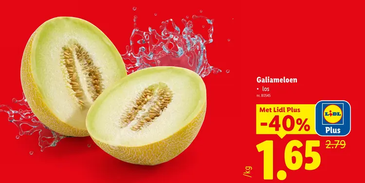 Promotie: Galiameloen