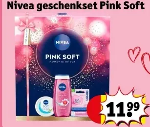 Aanbieding: Nivea geschenkset Pink Soft