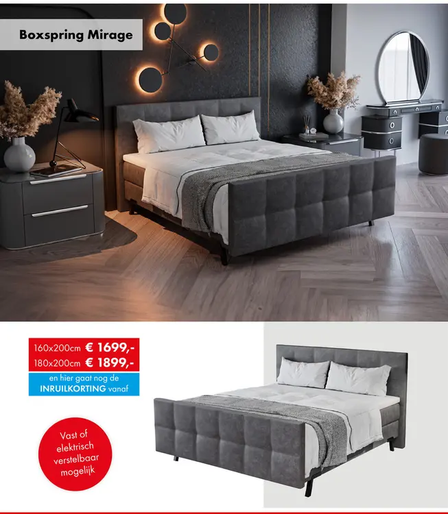 Aanbieding: Mirage boxspring