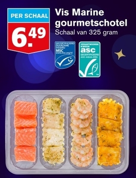 Aanbieding: Visgourmet schotel