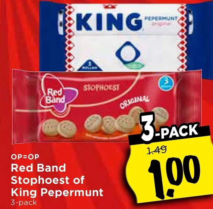 Aanbieding: Stophoest of King Pepermunt