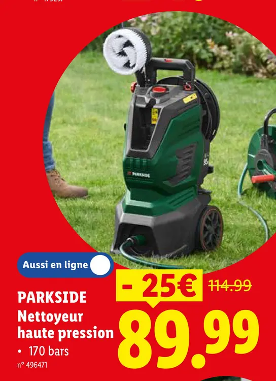 Offre: Nettoyeur haute pression