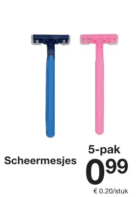 Aanbieding: Scheermesjes