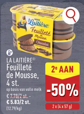 Promotie: Feuilleté de Mousse