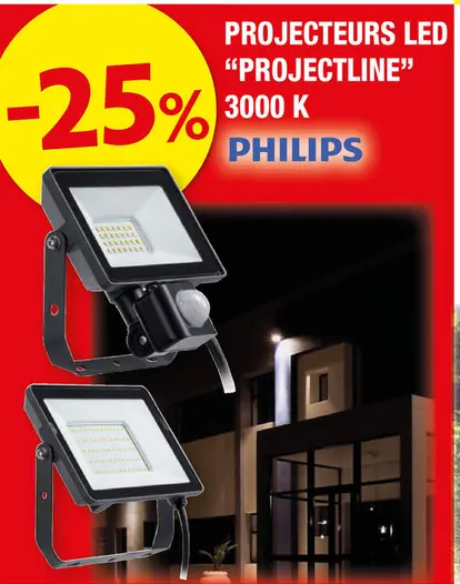 Offre: Projecteurs led "projectline"