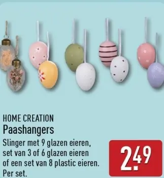 Aanbieding: Paashangers
