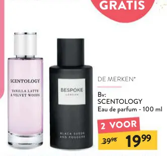 Promotie: Eau de parfum