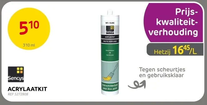 Promotie: Acrylaatkit