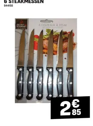 Promotie: Steakmessen