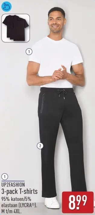 Aanbieding: 3-pack T-shirts